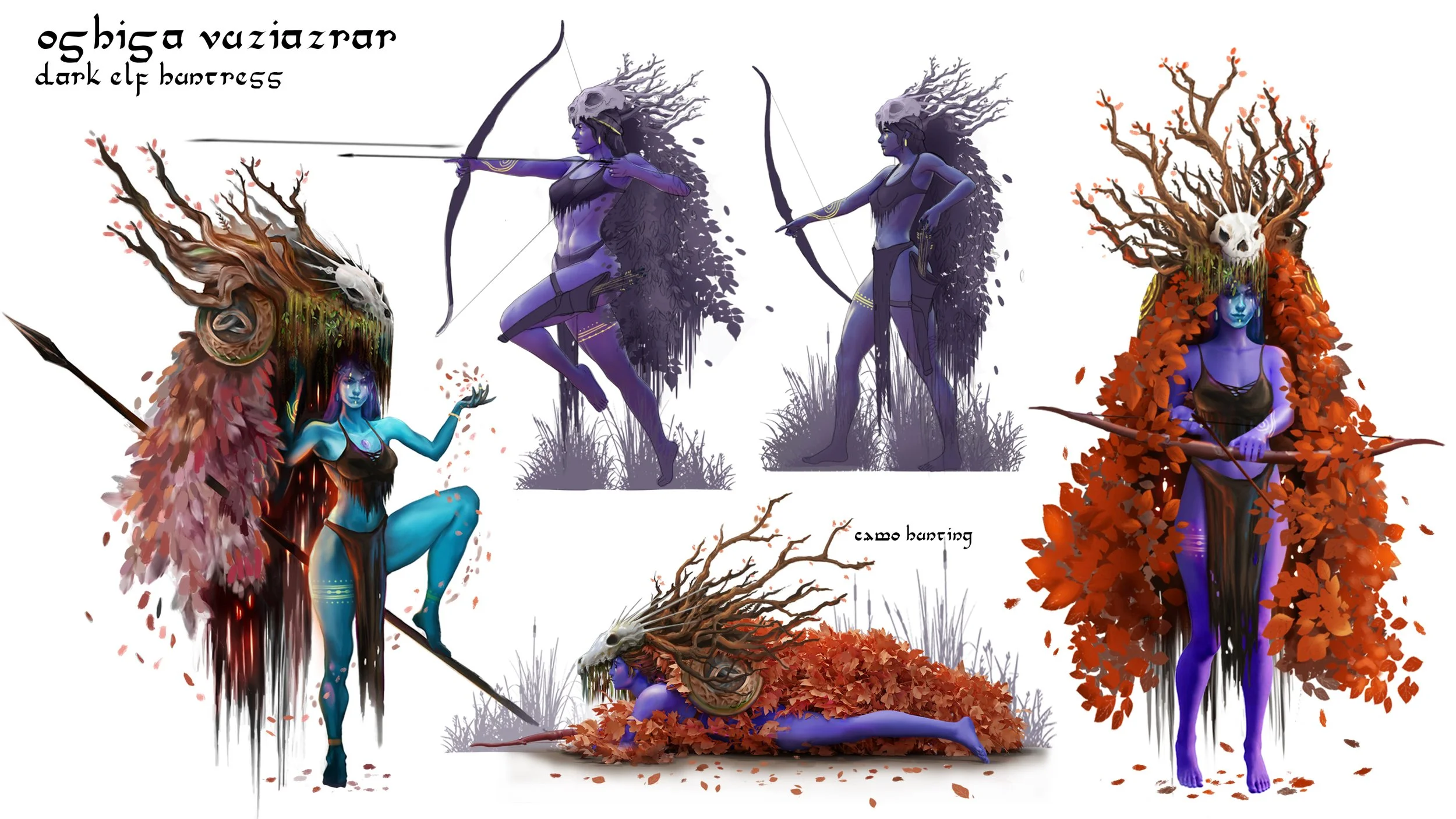 Fantasy Archer — Concept Art