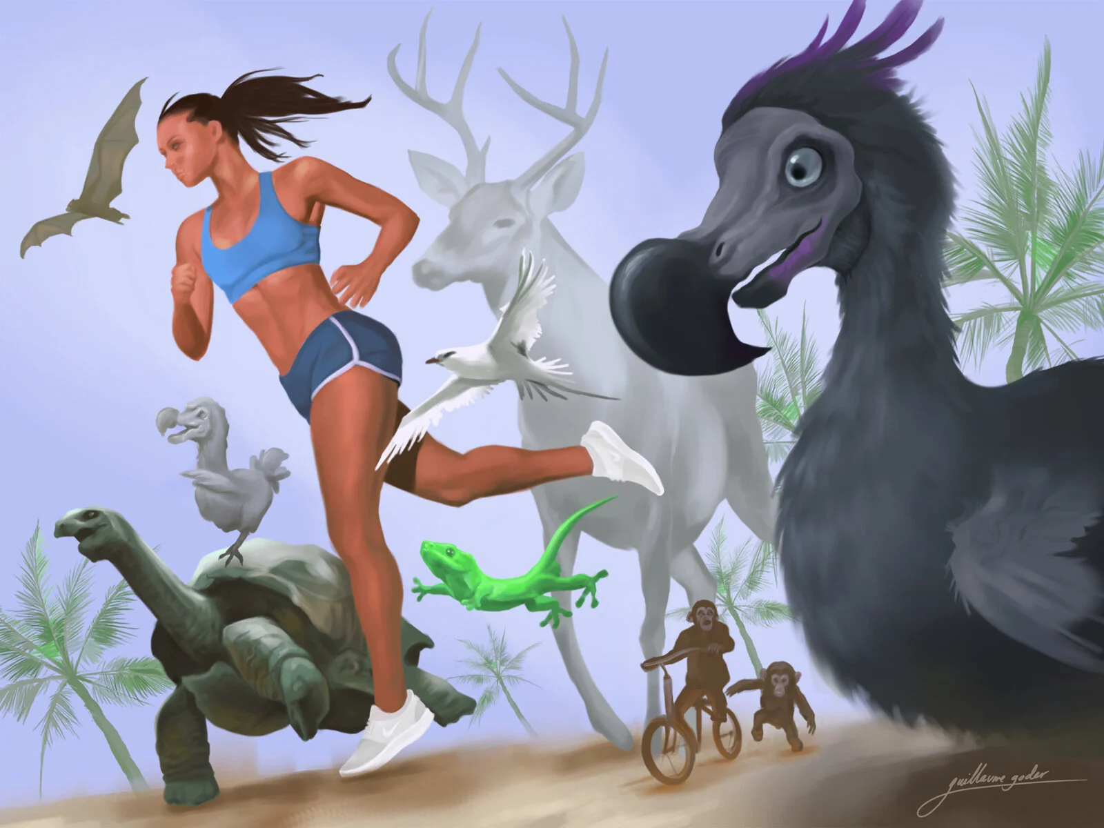 Running with Mauritius
